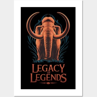 Legacy of legends Posters and Art